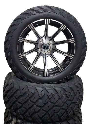 14'' Dalychou wheel mounted on willy 23x10-14 tire