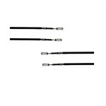 Brake, cable set (front) CC 03-up Trans 4+6 (2pcs)