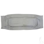 Back Cover, Club Car Carryall, Rectangular,. Gray
